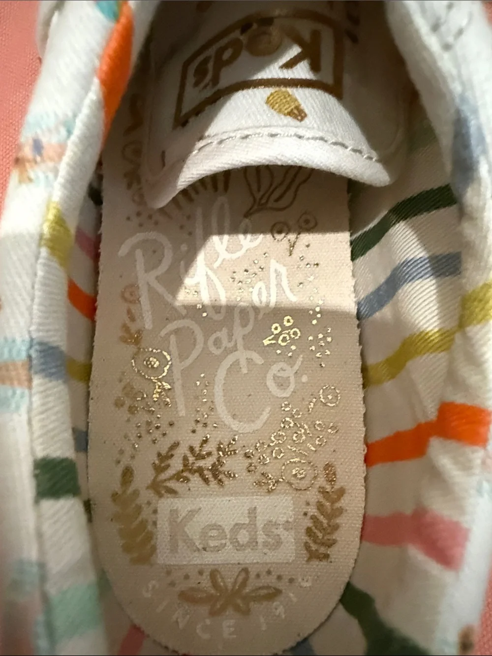Keds white canvas